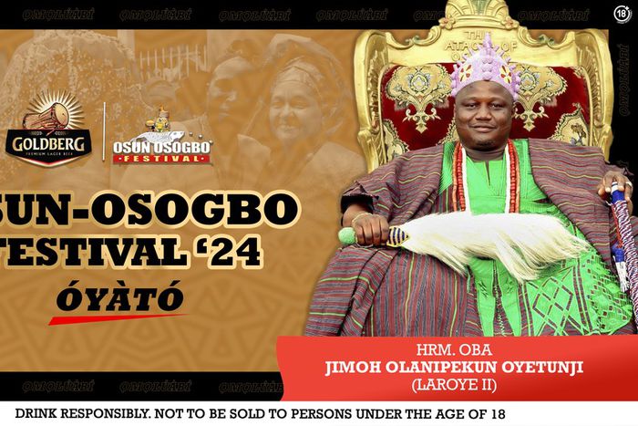 Goldberg Lager Beer celebrates cultural heritage at Osun-Osogbo Festival 2024