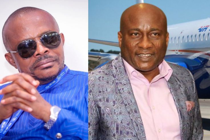 L-R: NLC President. Joe Ajaero and Air Peace CEO, Alex Onyeama.