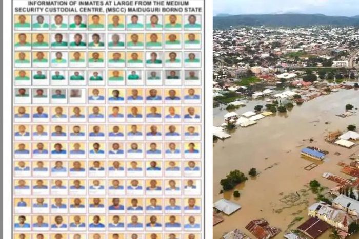 FG declares 281 inmates missing after flood invades Maiduguri prison, 7 recaptured