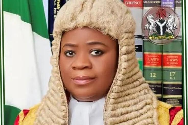 Monica Dongban-Mensem, President of the Court of Appeal. [journalist101]