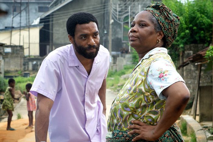 Onyeka Onwenu on the set of Half of a Yellow Sun [IMDb]