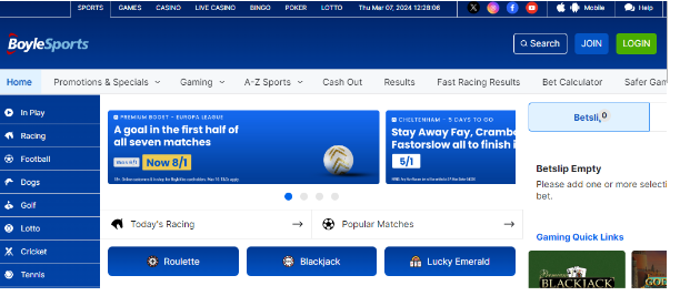 BOYLE SPORTS – The Most Trusted Online Casino