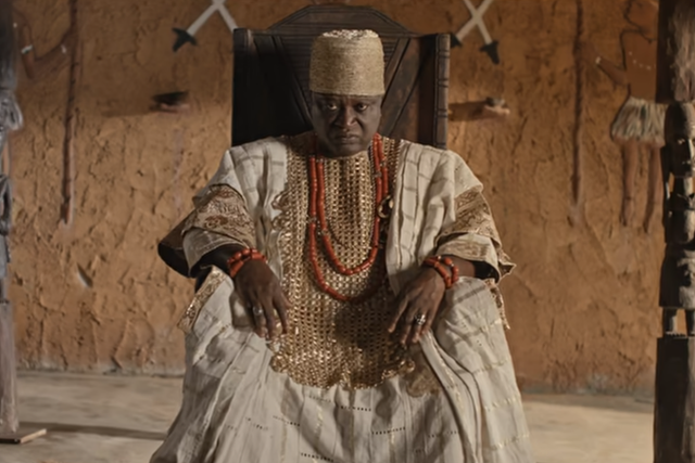 Femi Branch plays Ga'a in 'House of Ga'a' {Netflix]