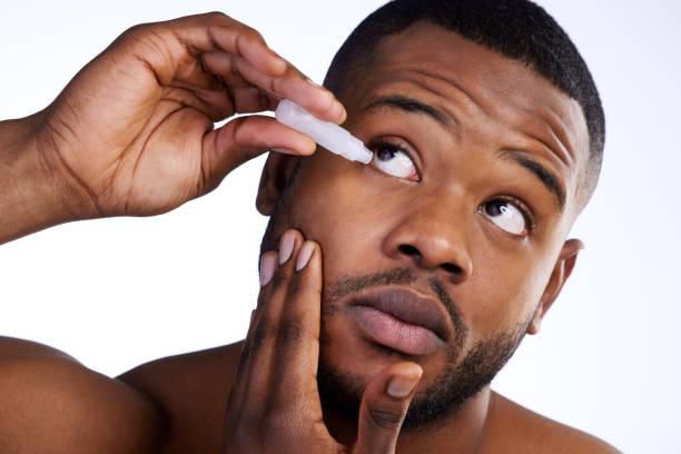 Over-the-counter eye drops can provide temporary relief [iStock]
