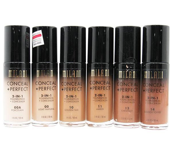 Milani Conceal + Perfect Foundation (Zuba Online Mall)