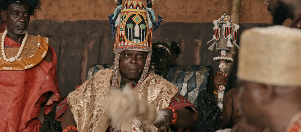 Dele Odule plays Majeogbe in 'House of Ga'a' [Netflix]