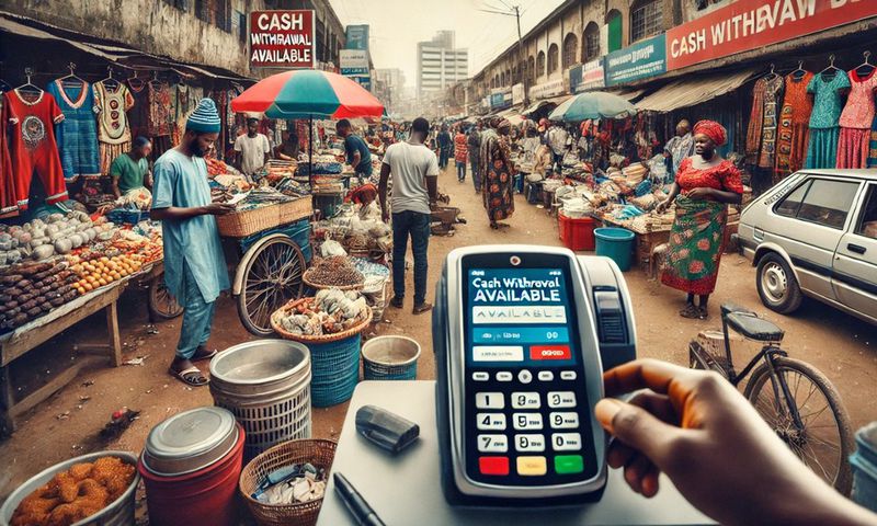 The presence of POS operators in every corner in cities like Lagos eases cash-in and cash-out services.