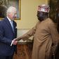 R-L: President Tinubu meets King Charles III to foster Nigeria-UK partnership. [X, formerly Twitter]