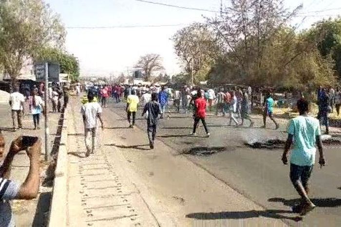 Protest commences in Taraba in spite calls [Channels Television]