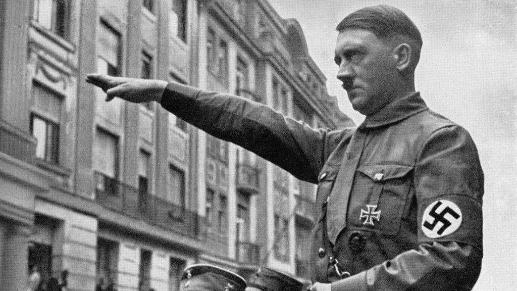 Adolf Hitler (1889 - 1945) in Munich in the spring of 1932. [Getty Images]