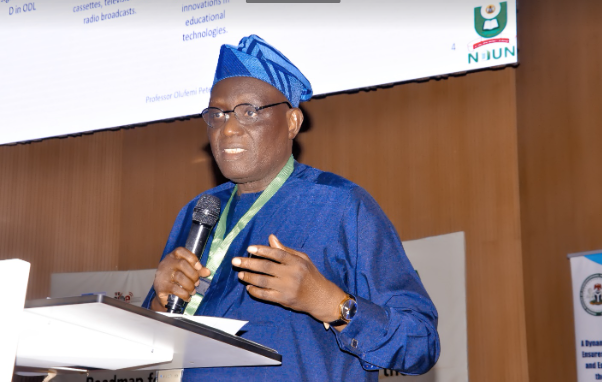 Prof. Olufemi Peters, Vice Chancellor, National Open University of Nigeria.