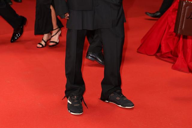 The premiere attracted a bunch of A-listers, including rapper Travis Scott.