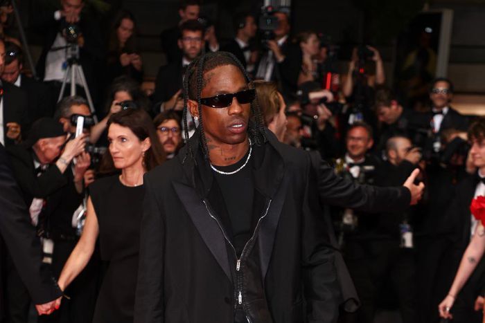 The premiere attracted a bunch of A-listers, including rapper Travis Scott.
