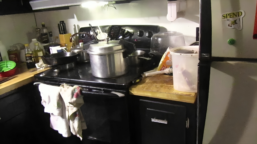 A pressure cooker