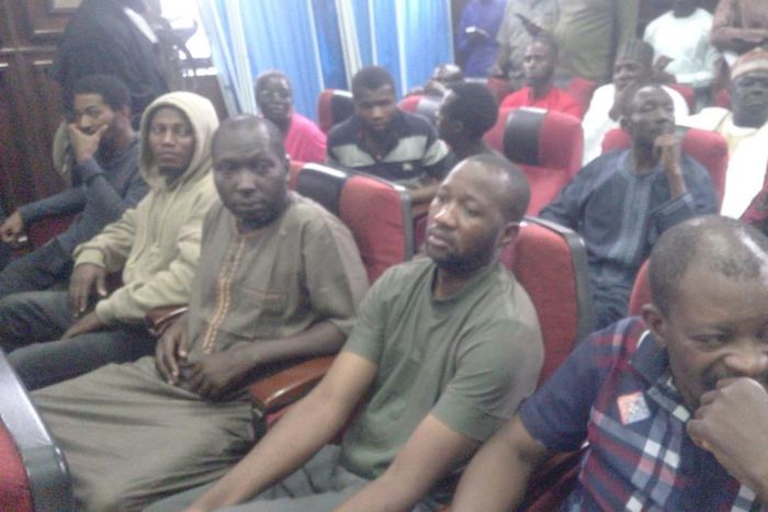 The defendants were arrested during the #Endbadgovernance protest. [Daily Trust]