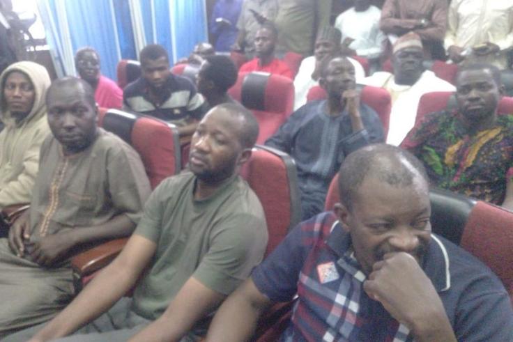 The defendants were arrested during the #Endbadgovernance protest. [Daily Trust]