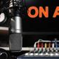 File image of a radio station studio