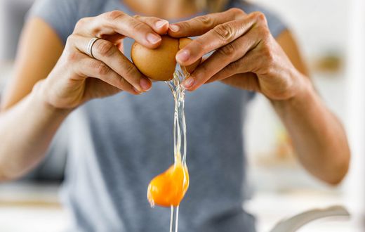 How to crack eggs properly [southernliving]