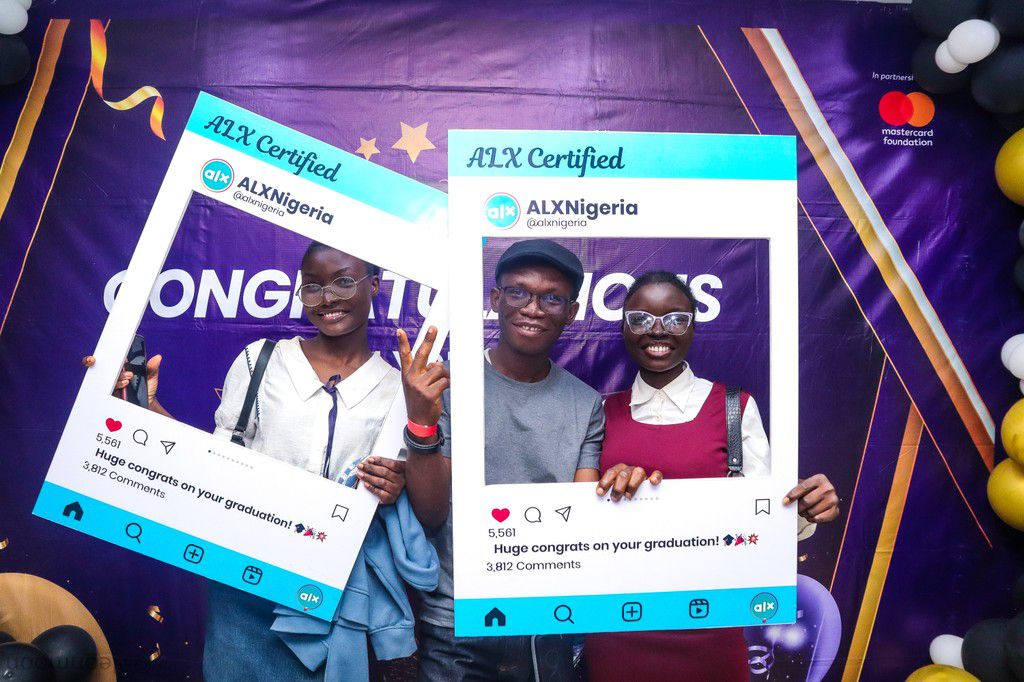 ALX Nigeria Data Science graduates at their Graduation Ceremony held recently in Lagos