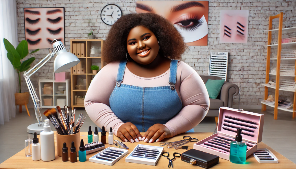 I started an eyelash extension business [DALL-E2024]