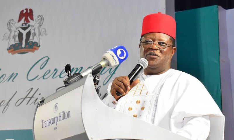 Dave Umahi, Nigeria's Minister of Works.