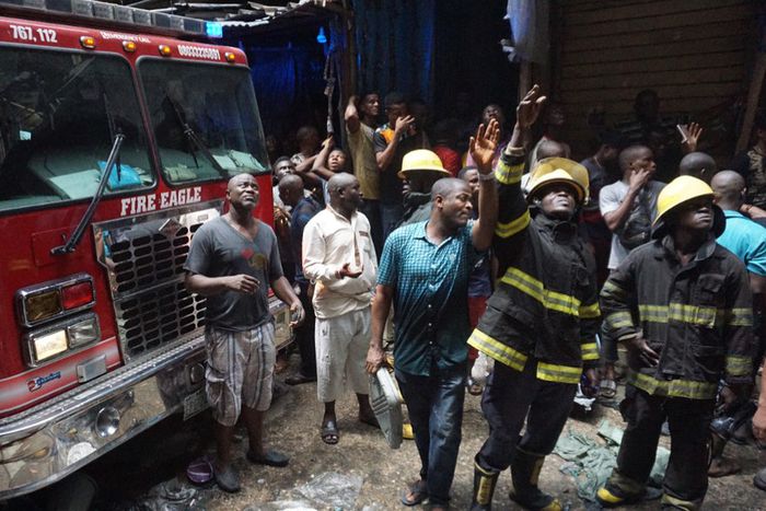 As at 5 am on Friday, August, 30, emergency responders were still working to fully secure the area and prevent further damage. [Getty Images]