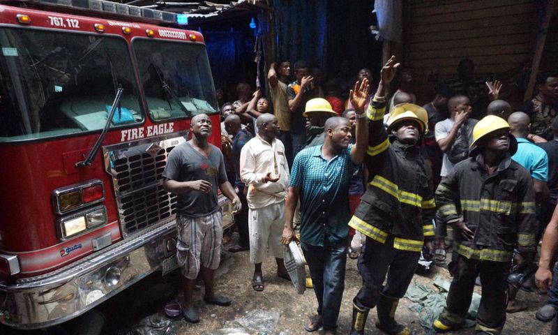 As at 5 am on Friday, August, 30, emergency responders were still working to fully secure the area and prevent further damage. [Getty Images]