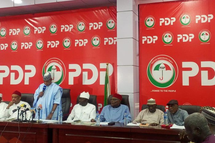 Since the 2023 elections, the PDP has grappled with internal strife, exacerbated by criticisms of Acting National Chairman Umar Damagum. [Facebook]