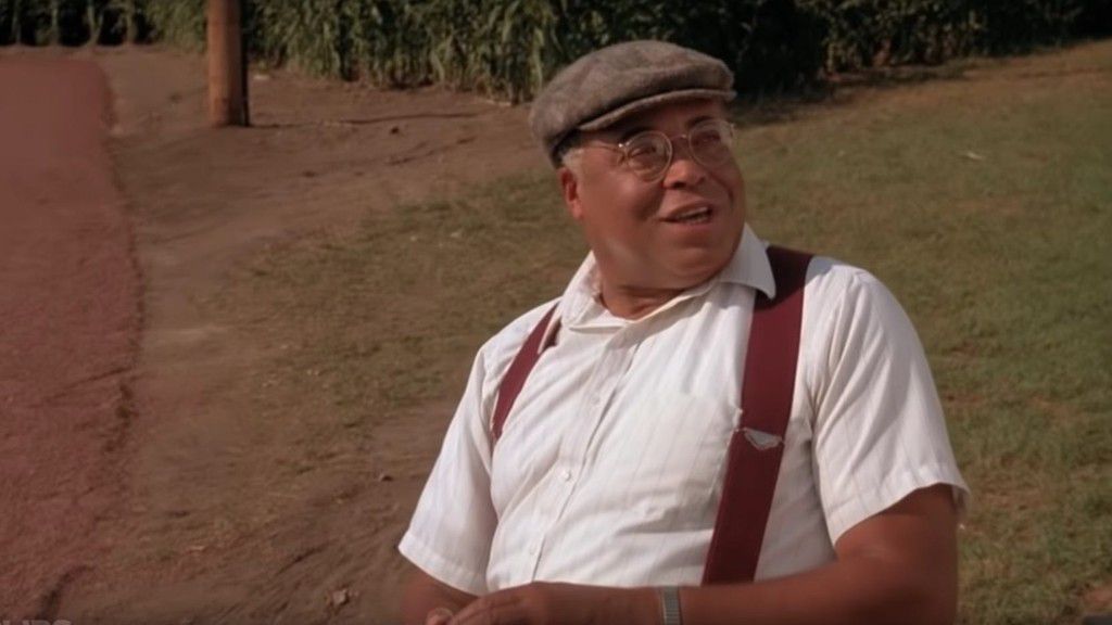 James Earl Jones as Terence Mann in "Field of Dreams."Universal Pictures