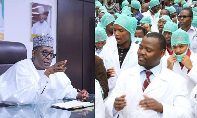 FG threatens striking doctors with 'no work, no pay' policy