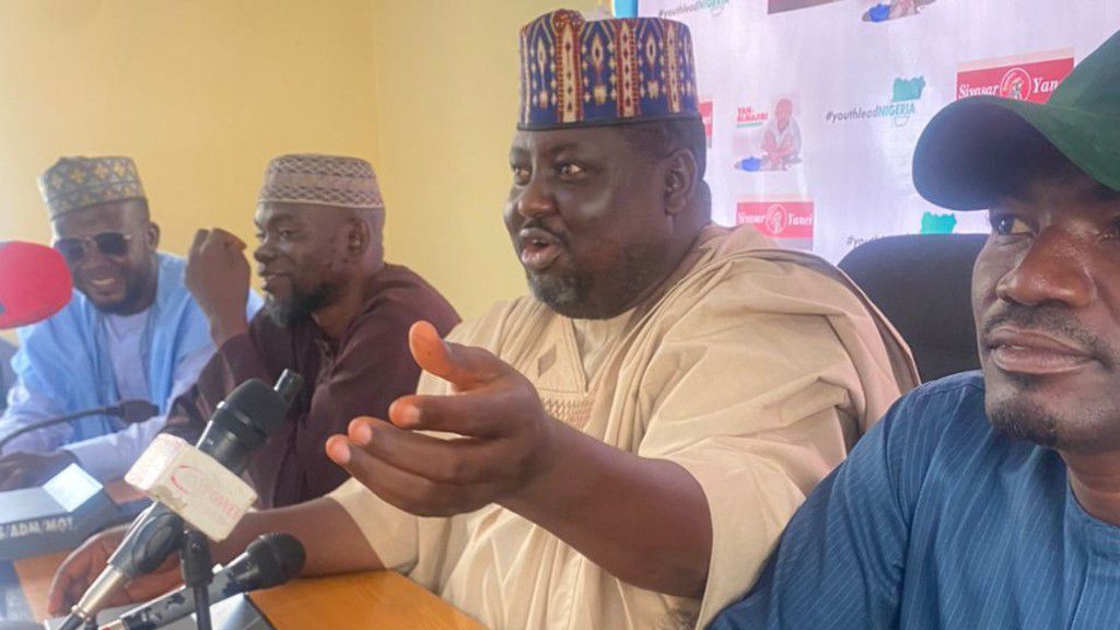 The coalition at a press briefing in Minna, Niger State.