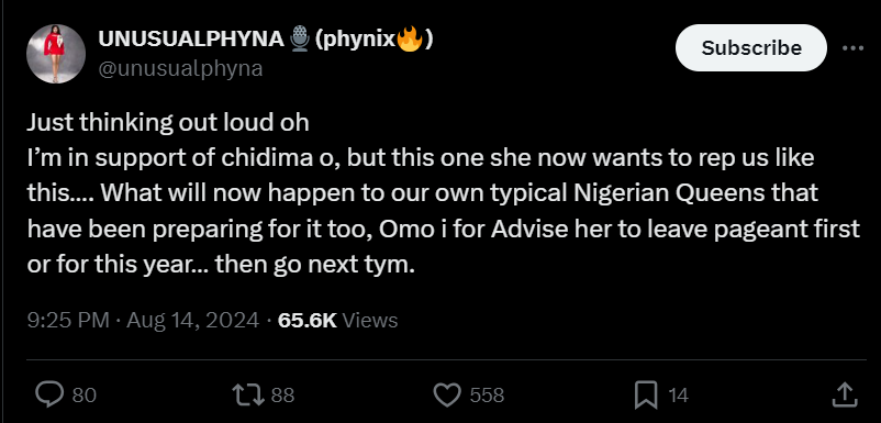 Phyna's post [X/Unusualphyna]