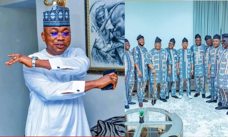 APC's Gov Ododo sparks social media reactions after attending PDP Govs gathering