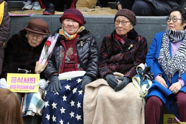 Some of the victims of the comfort women protests are old or dead [aljazeera]