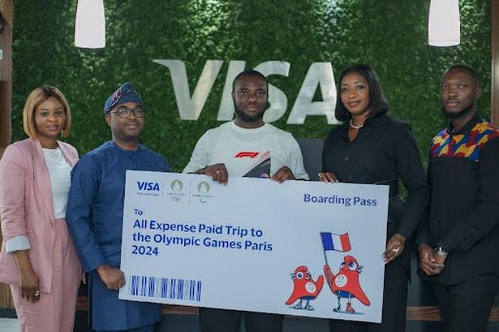 Visa Cardholders win trips to the Olympics in France.