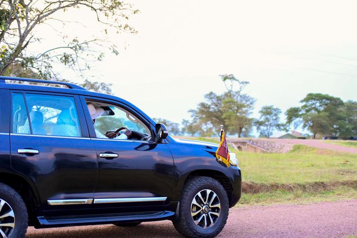 President Yoweri Museveni recounted surviving a car crash decades ago