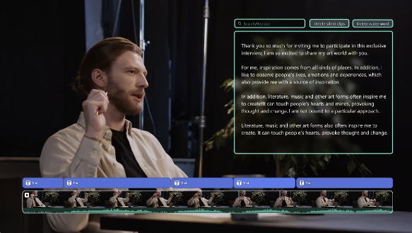 How AI Text-Based Editing Works
