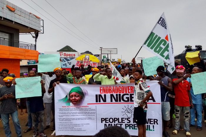 5 most odd events in Nigeria’s ‘End Bad Governance’ protests
