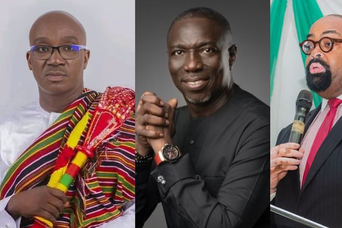 Monday Okpebholo, Asue Ighodalo and Olumide Akpata. [Facebook]