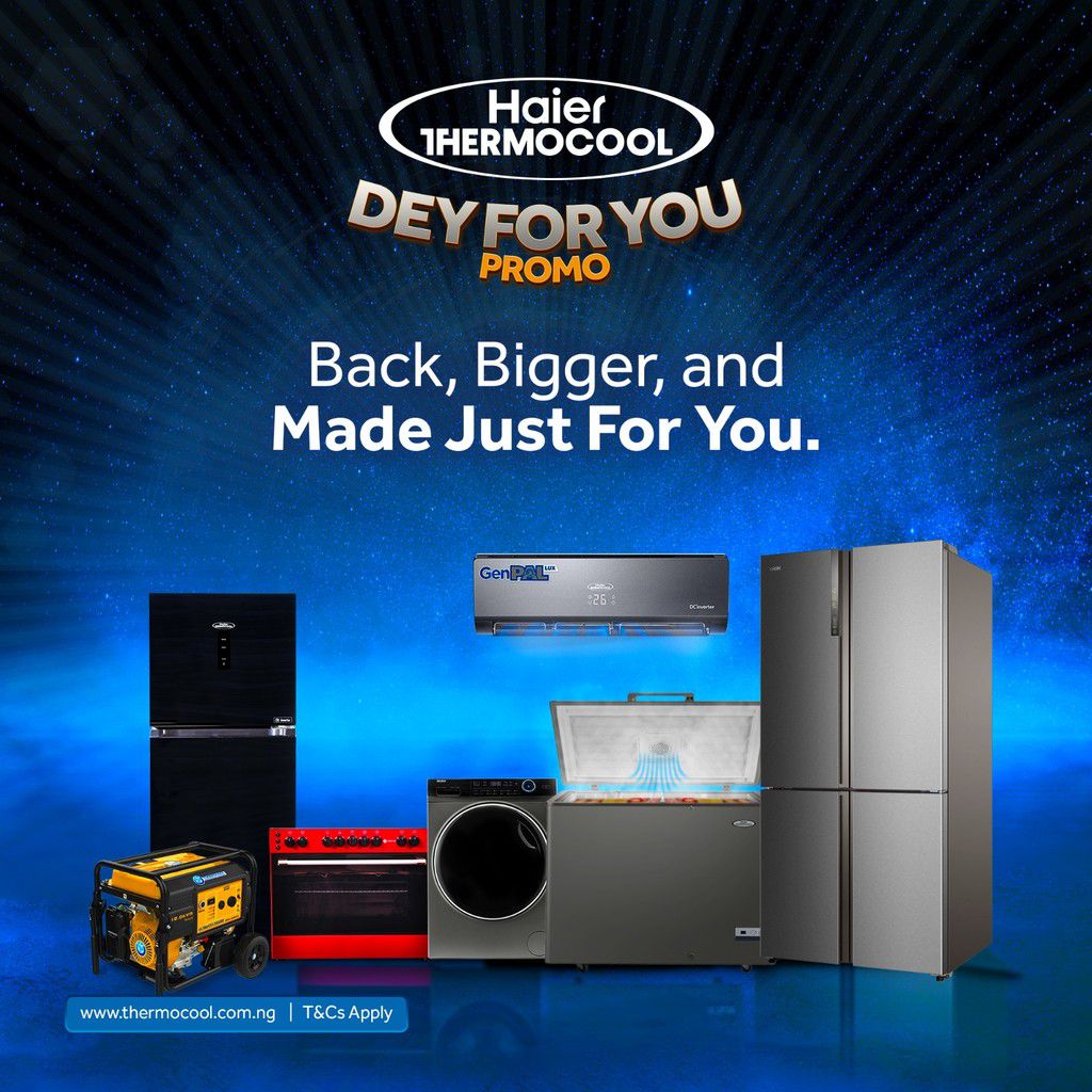 Nigeria has nothing on you with Haier Thermocool!