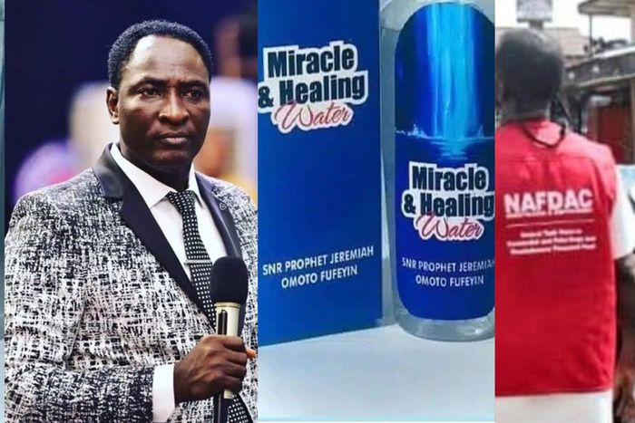 We're investigating Pastor Jeremiah's miracle water, soap - NAFDAC
