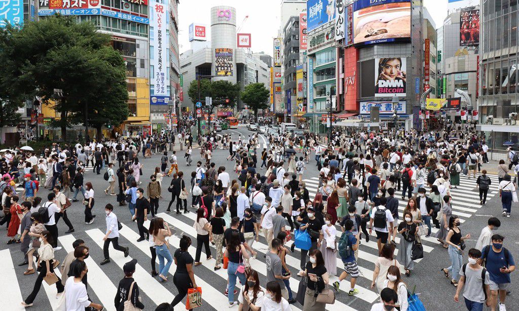 Shibuya Crossing, Tokyo, Japan [GlobalTimes]