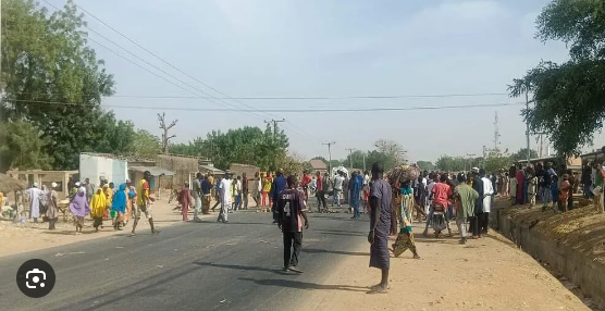 Hunger protests turn violent in Katsina.