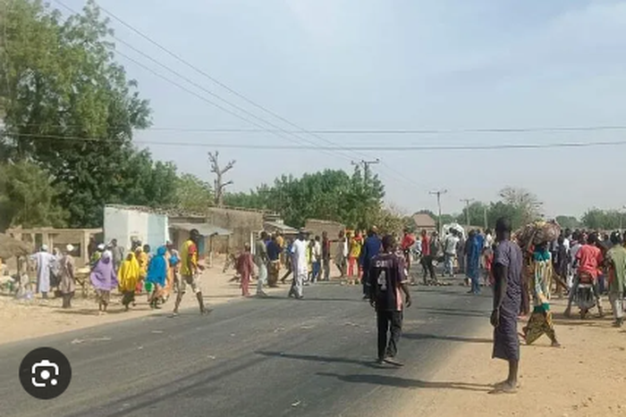 Hunger protests turn violent in Katsina.
