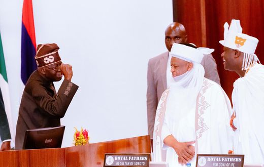 Tinubu holds emergency meeting with Sultan, Ooni, IGP as planned protest gains steam [Presidency]