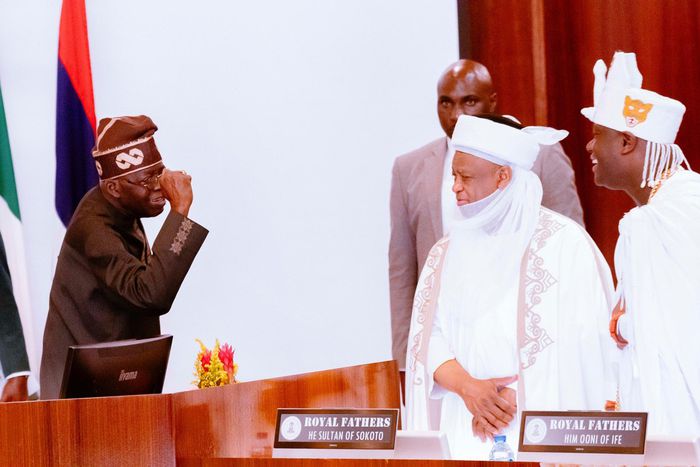 Tinubu holds emergency meeting with Sultan, Ooni, IGP as planned protest gains steam [Presidency]