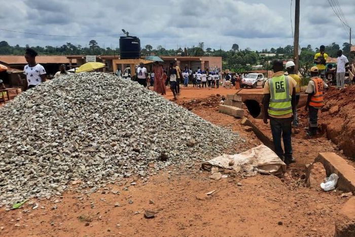 Road constructions begin in Assin North a day after EC announced by-election date