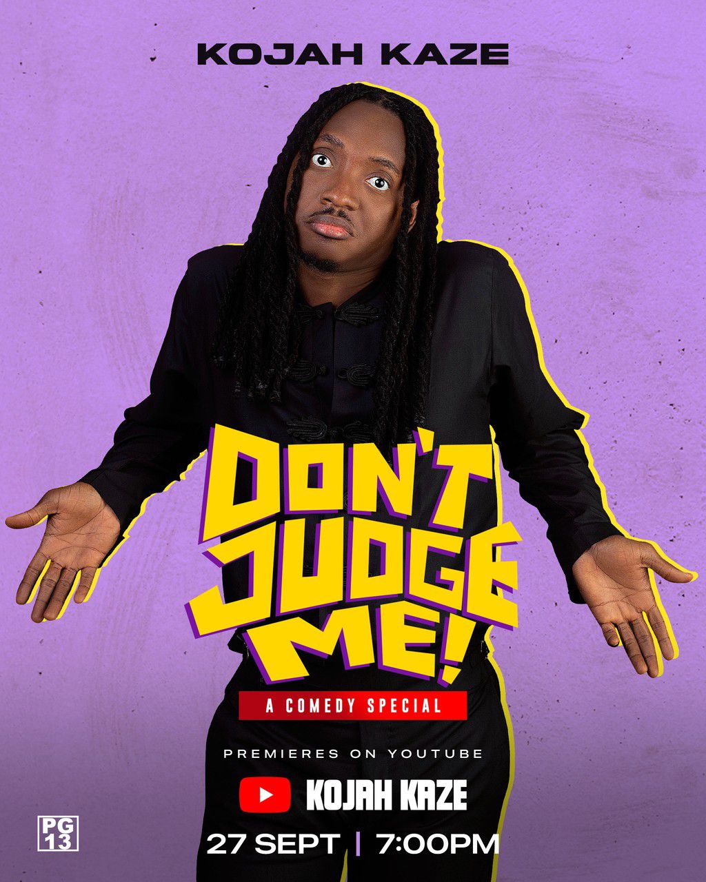 Africa's new comedy global superstar, Kojah kaze