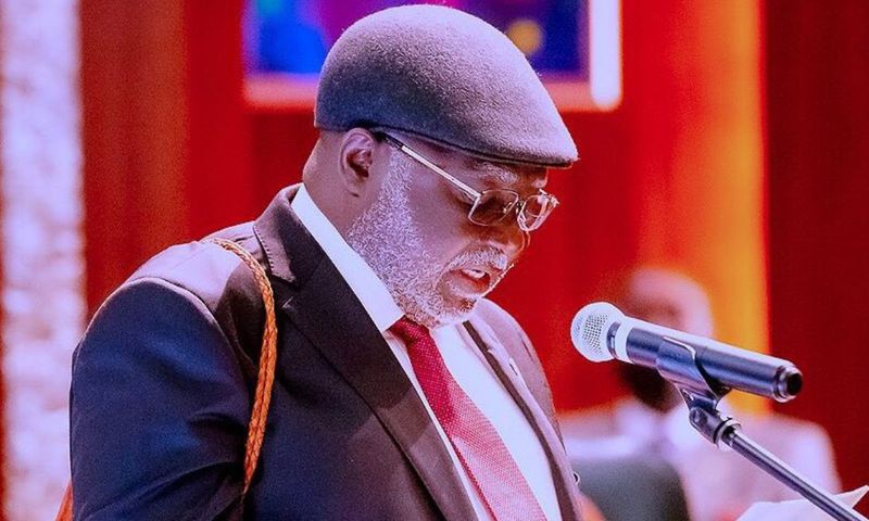 Justice Olukayode Ariwoola was confirmed as CJN by the Senate in October 2022 after serving as a Justice of the Supreme Court since 2011. [Facebook]