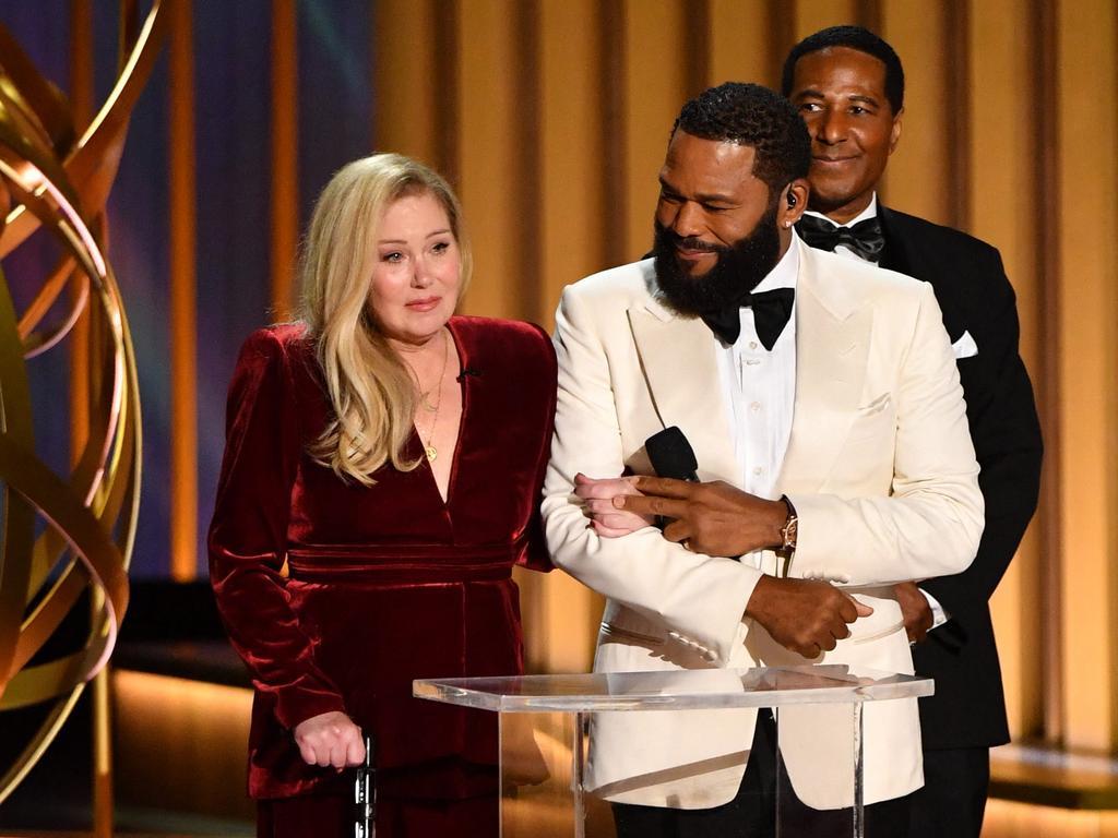 Highlight: Christina Applegates Emmys return